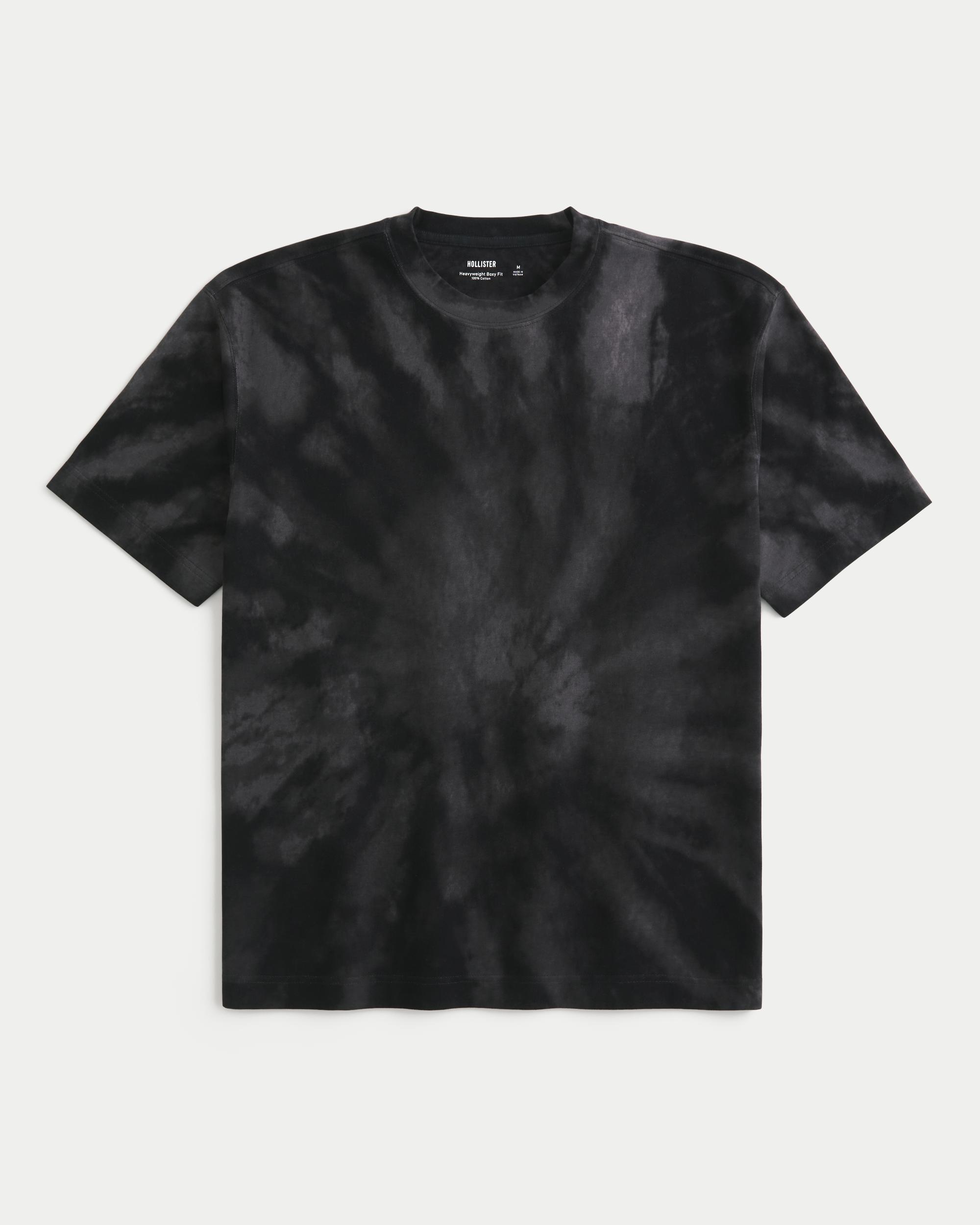 Boxy Heavyweight Camo Crew T-Shirt Product Image