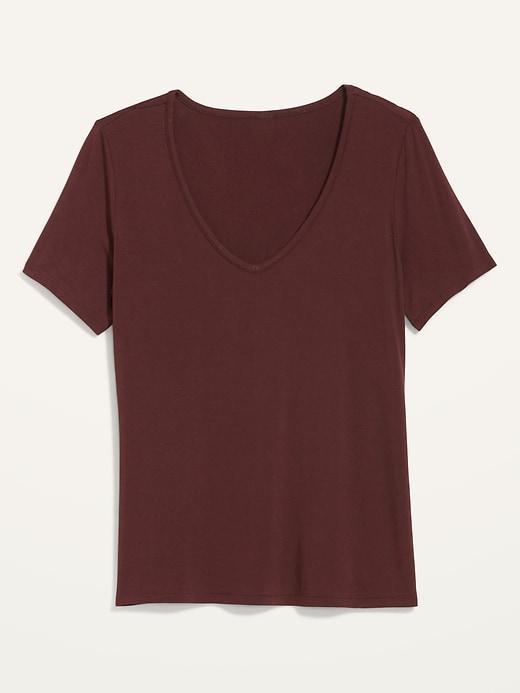 Luxe V-Neck T-Shirt Product Image