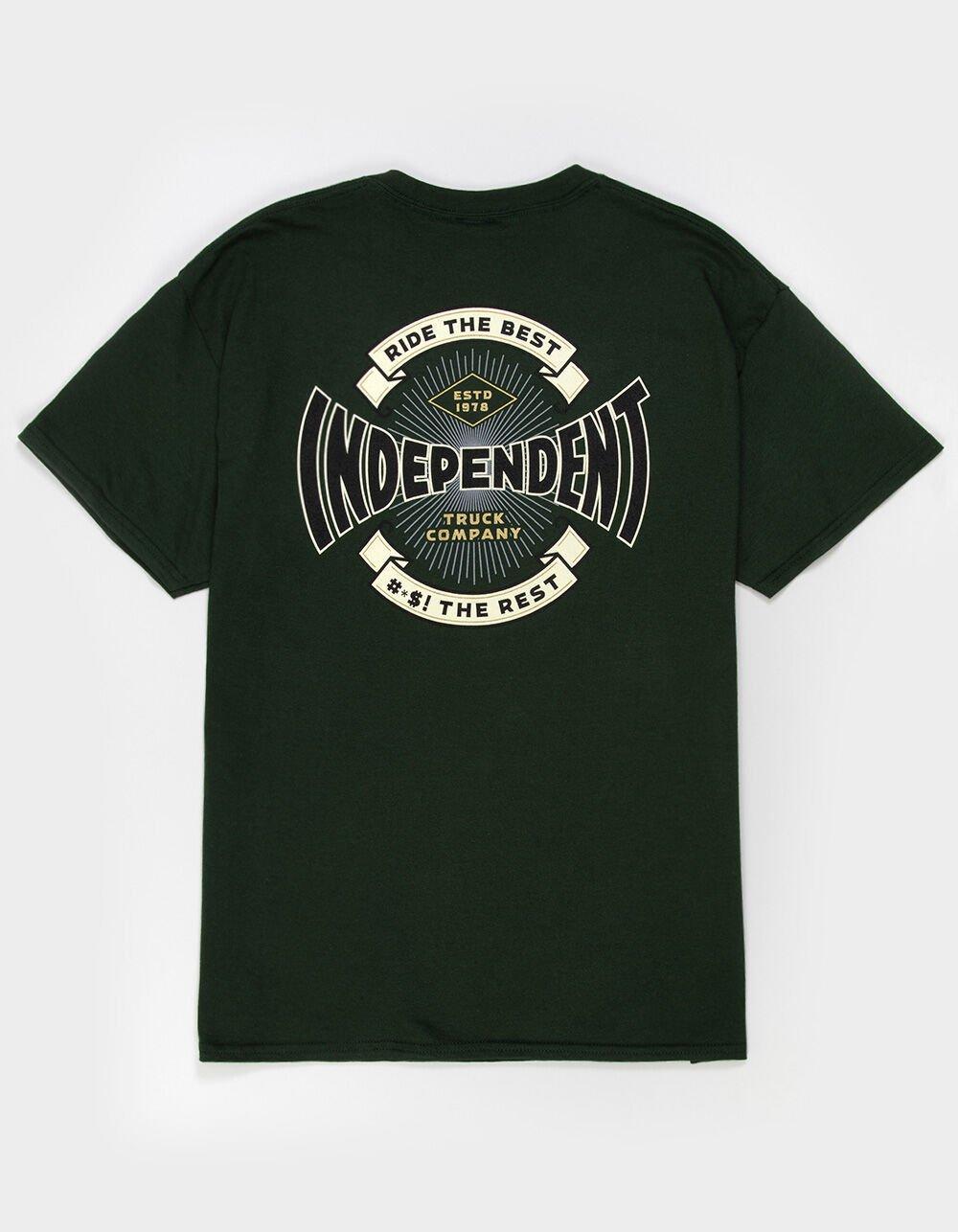 INDEPENDENT Established Mens Heavyweight Tee - FOREST Product Image