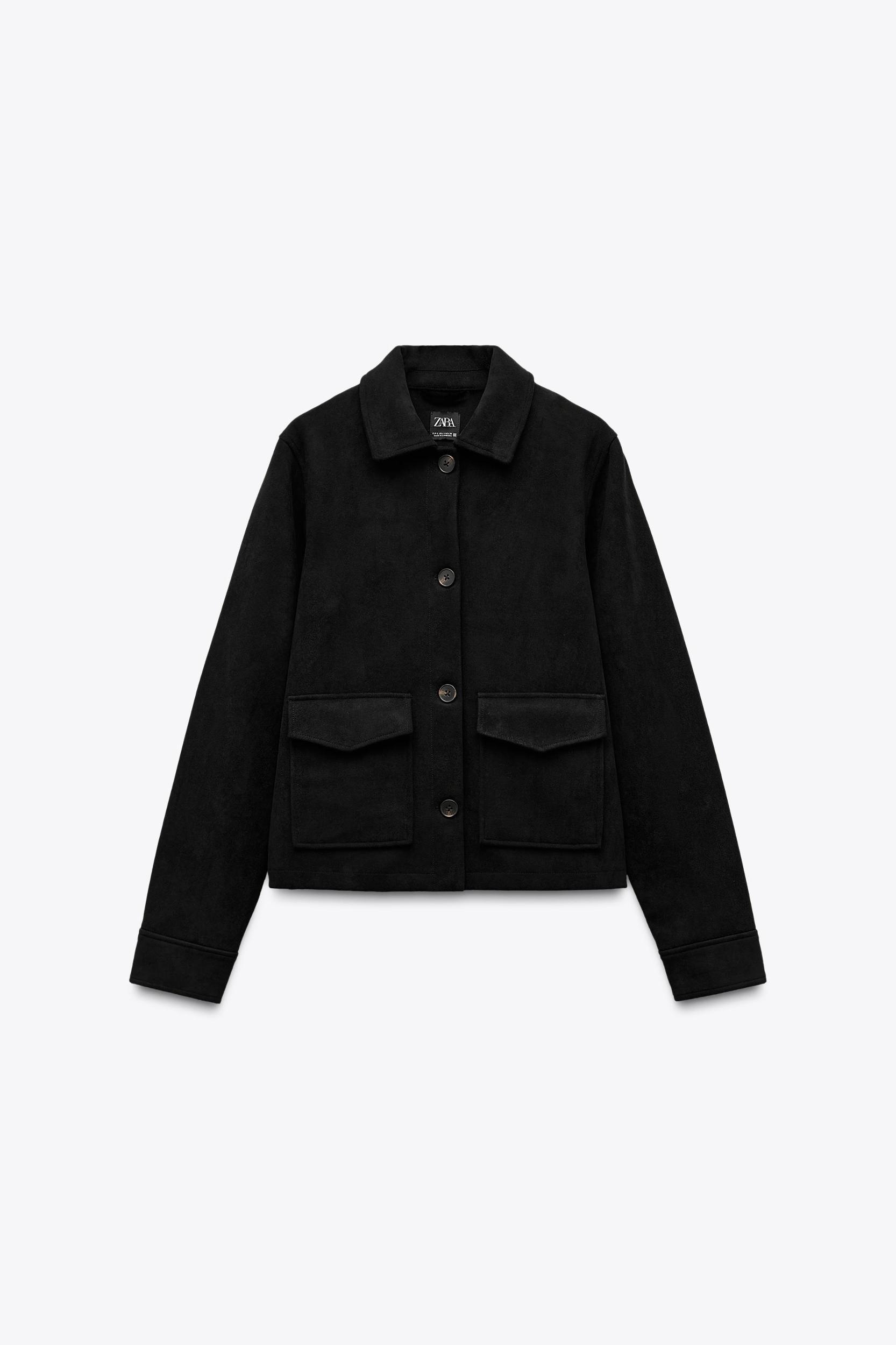 FAUX SUEDE JACKET Product Image