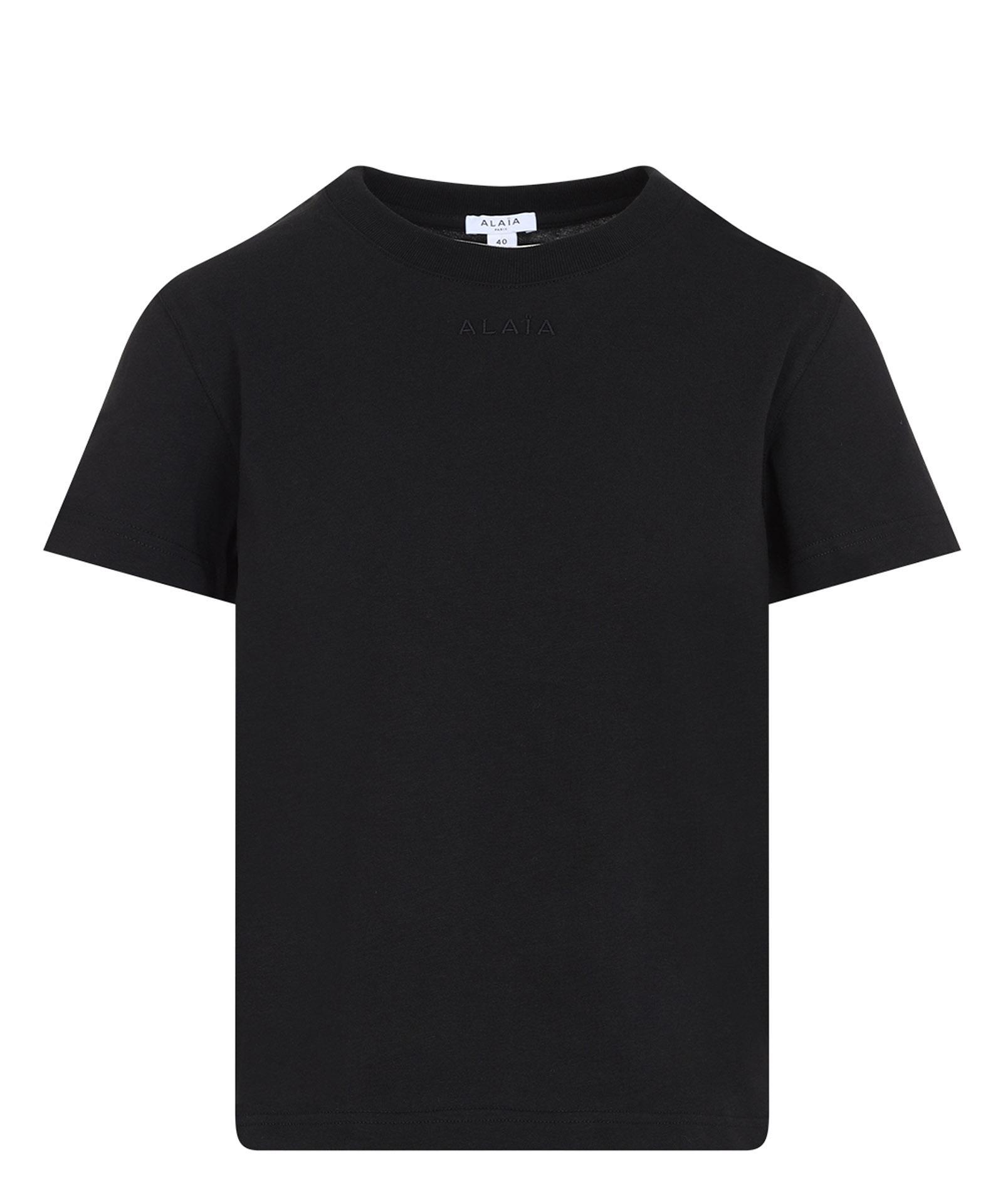 ALAÏA T-shirt In Black Product Image