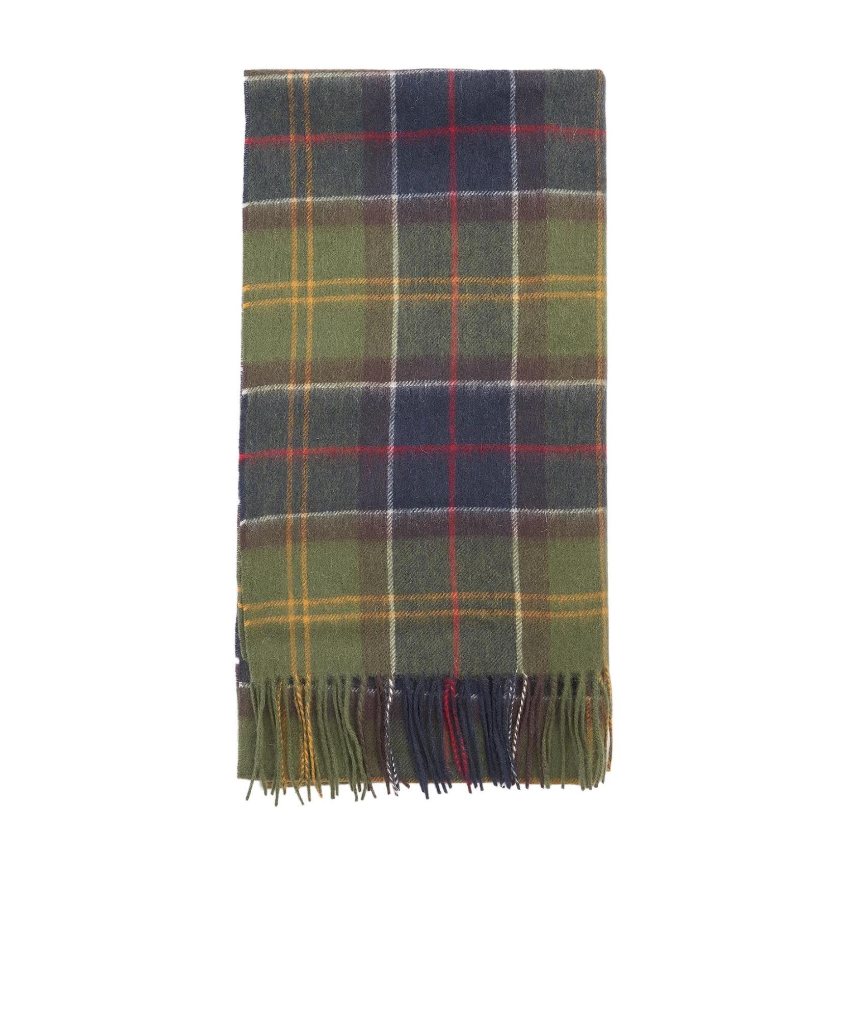 BARBOUR Braden Plaid Scarf In Black Product Image