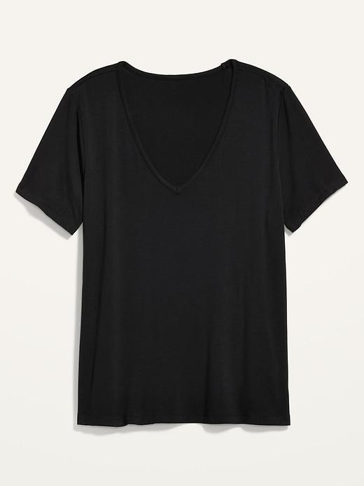 Luxe V-Neck T-Shirt Product Image