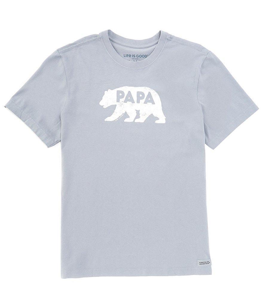 Life is Good Short Sleeve Papa Bear Silhouette Crusher-Lite™ T-Shirt Product Image