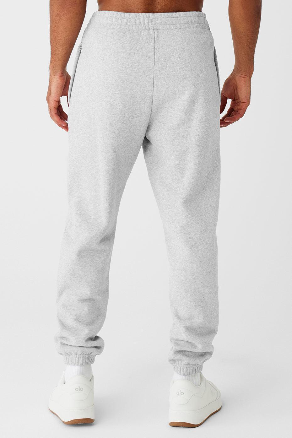 Cuffed Renown Heavy Weight Sweatpant - Athletic Heather Grey Product Image