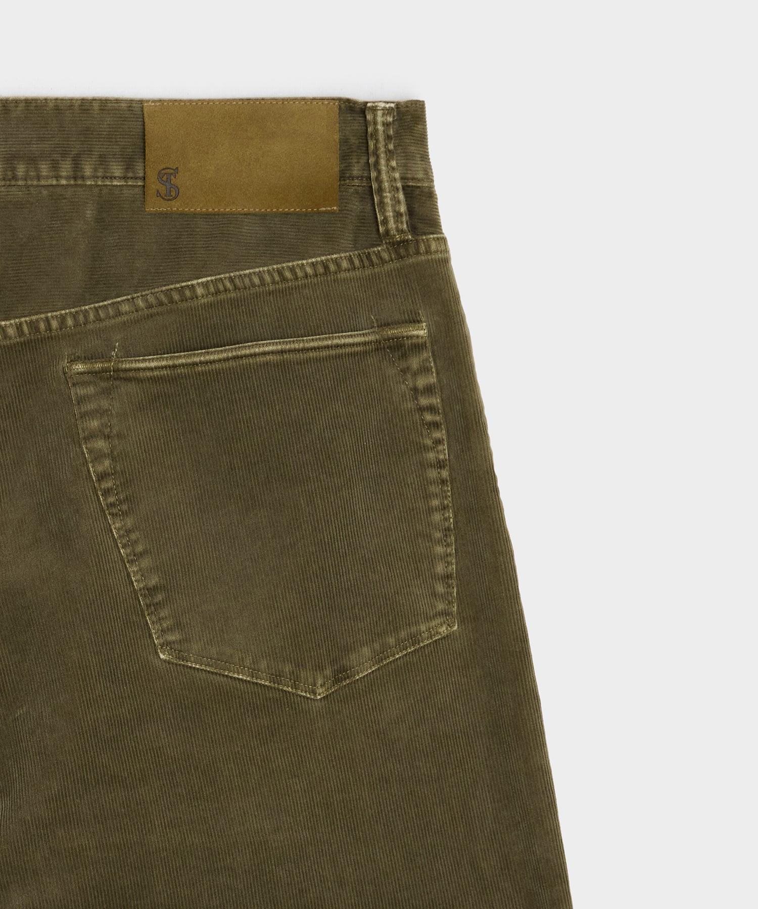 Straight 5-Pocket Corduroy Pant Product Image