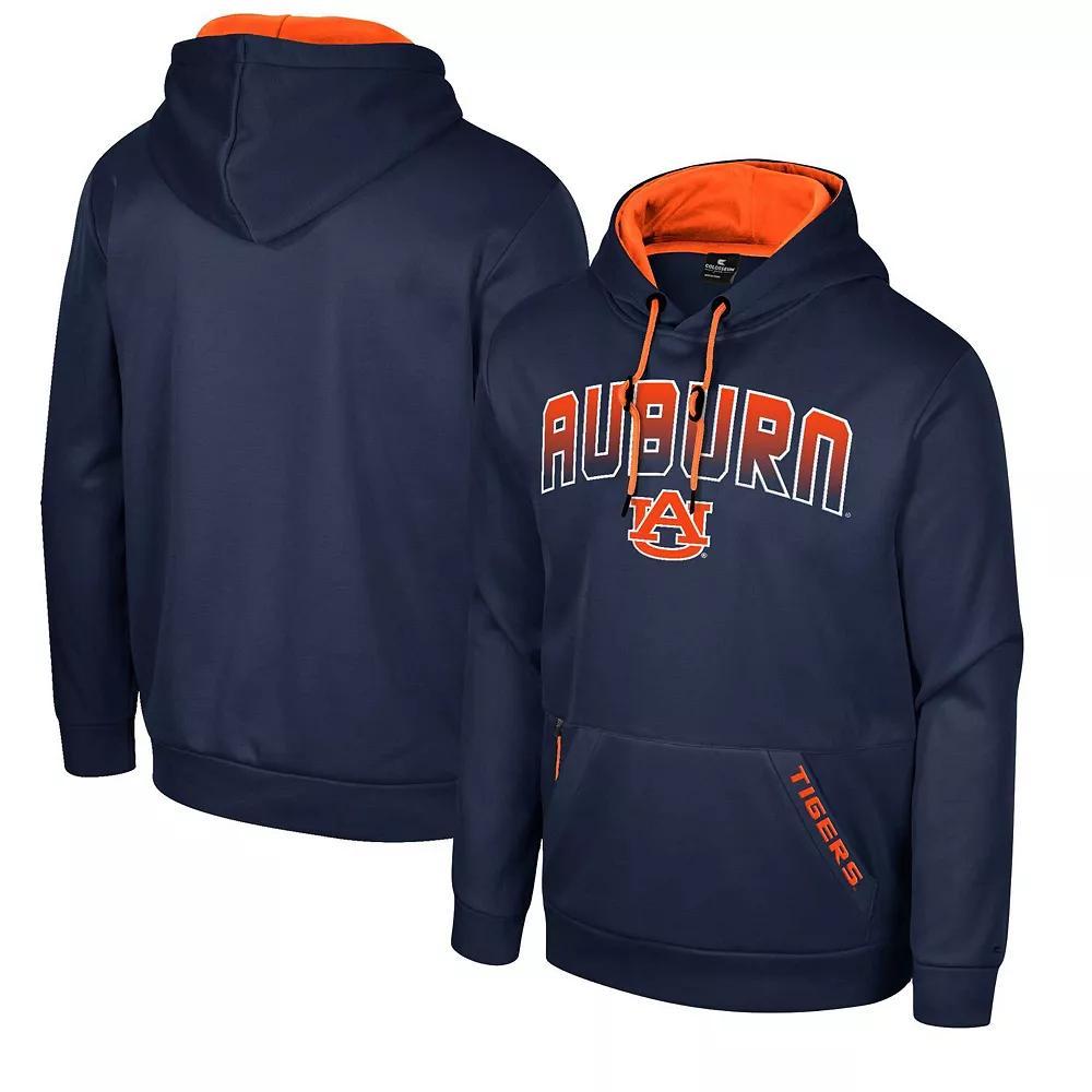 Men's Colosseum Navy Auburn Tigers Reese Pullover Hoodie, Size: 2XL, Blue Product Image