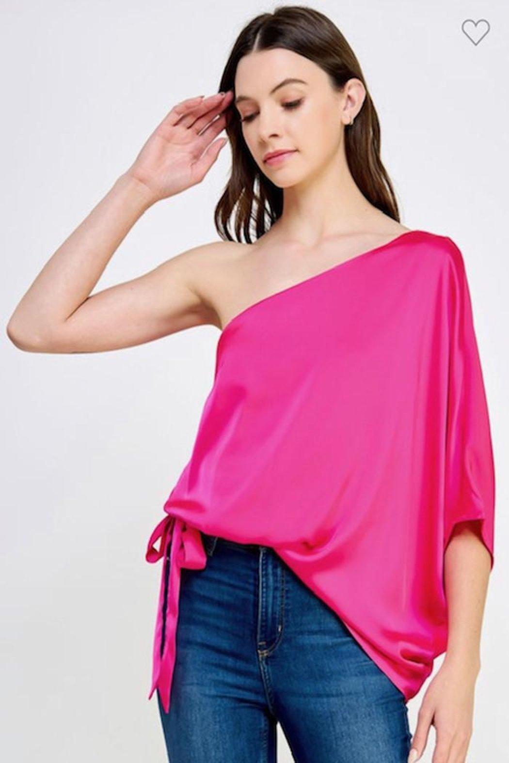 One Shoulder Top Product Image