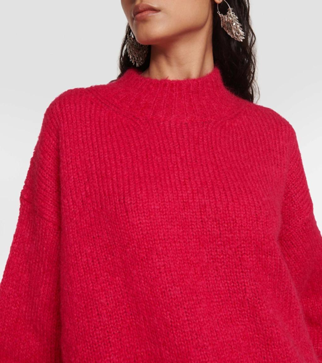 ISABEL MARANT Idol Crew-neck Jumper In Pink & Purple Product Image