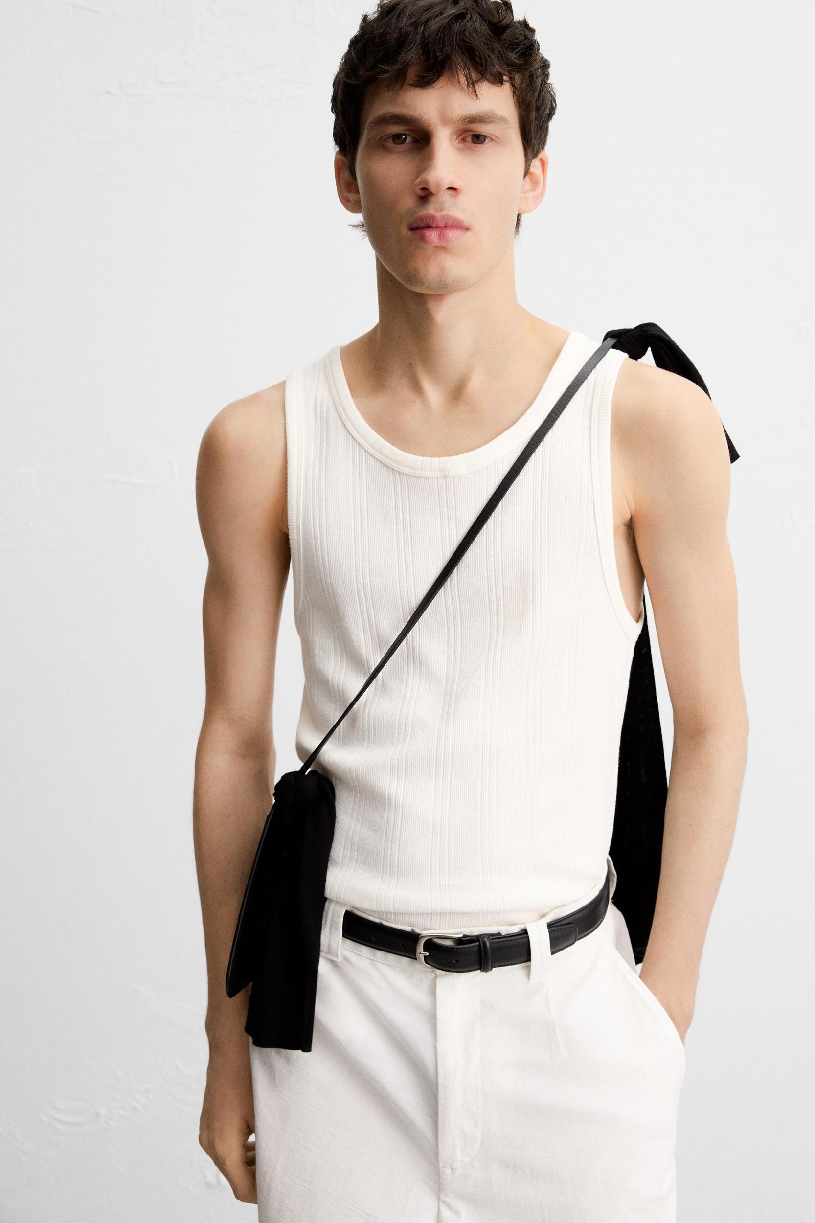 TEXTURED TANK TOP Product Image