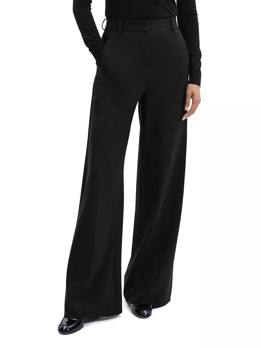 High-Rise Wide-Leg Pants Product Image