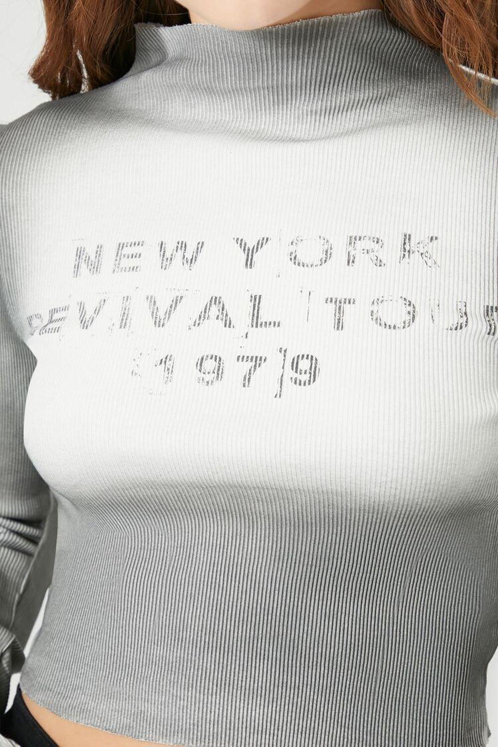 New York Revival Tour Crop Top | Forever 21 Product Image