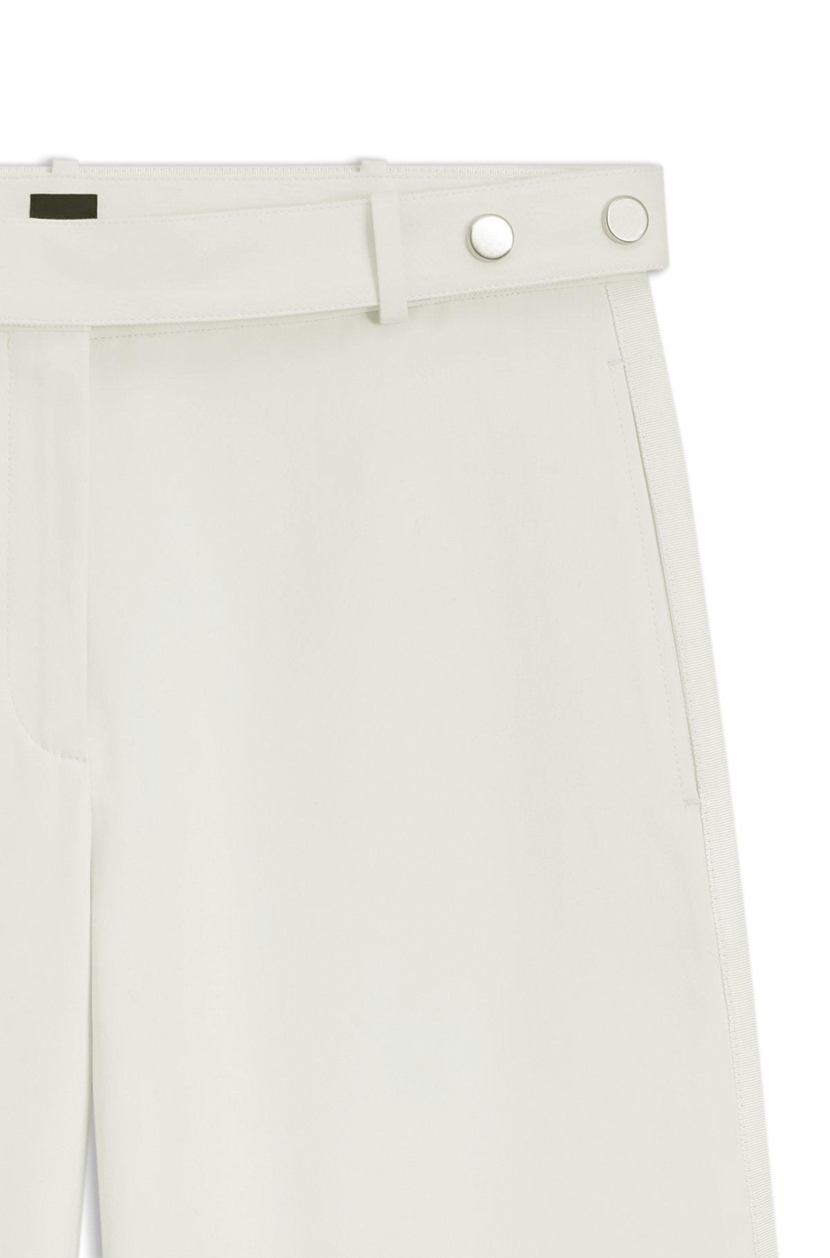 Relaxed-fit trousers in cotton canvas Product Image