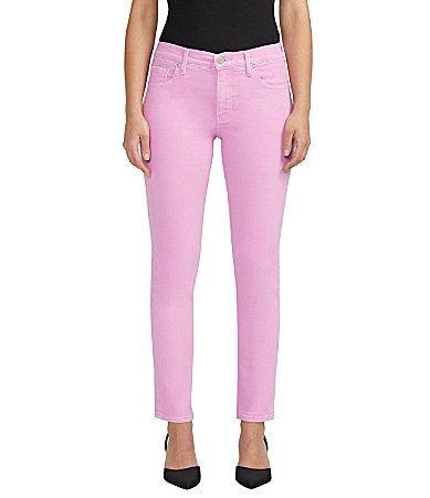 Jag Jeans Cassie Mid-Rise Slim Straight Leg Jeans Women's Jeans Product Image