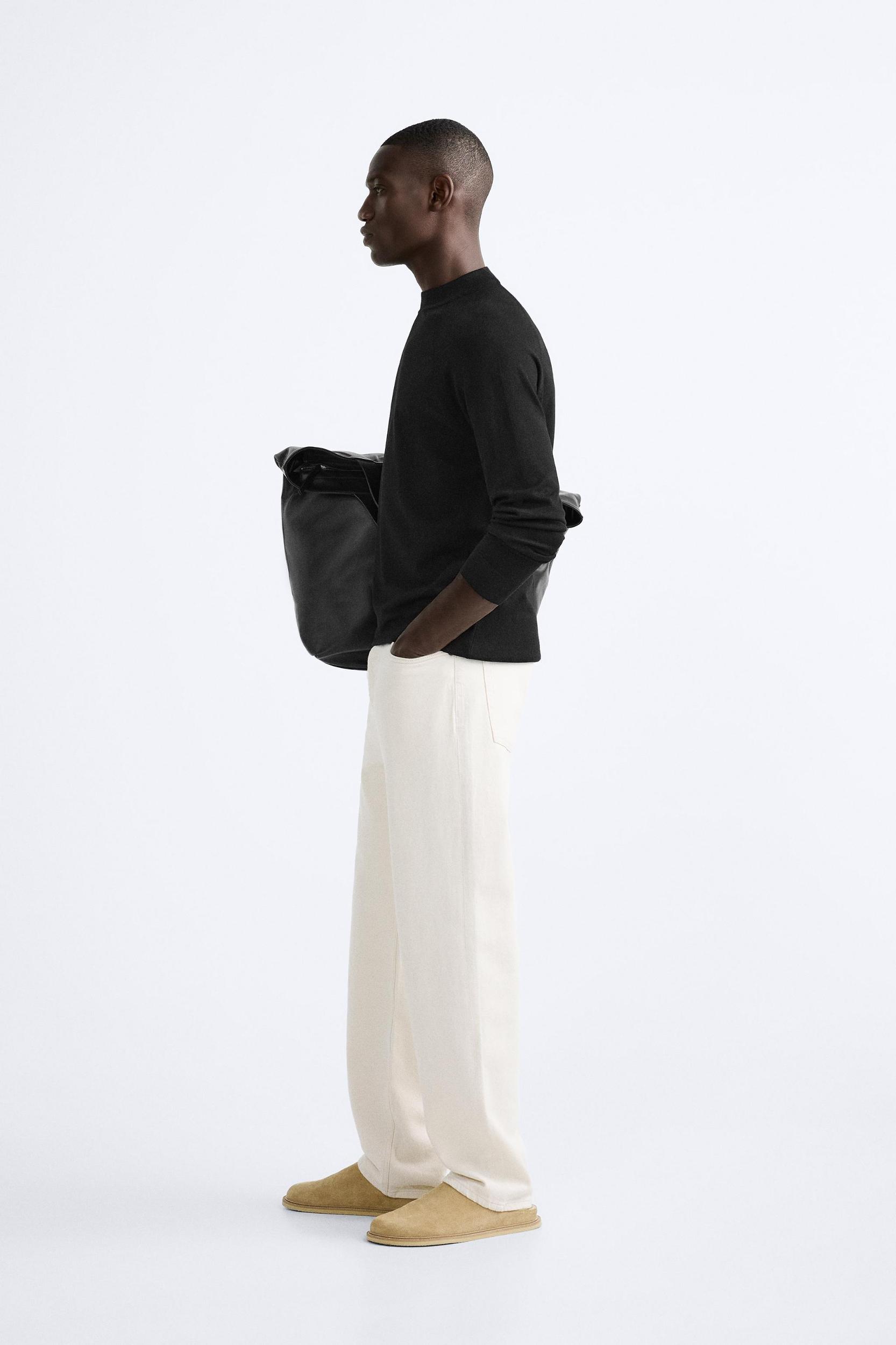 BASIC MOCK NECK SWEATER Product Image