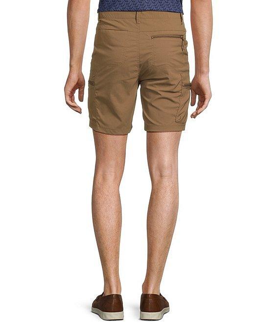 Roundtree & Yorke Performance Classic Fit Flat Front 9#double; Cargo Shorts Product Image