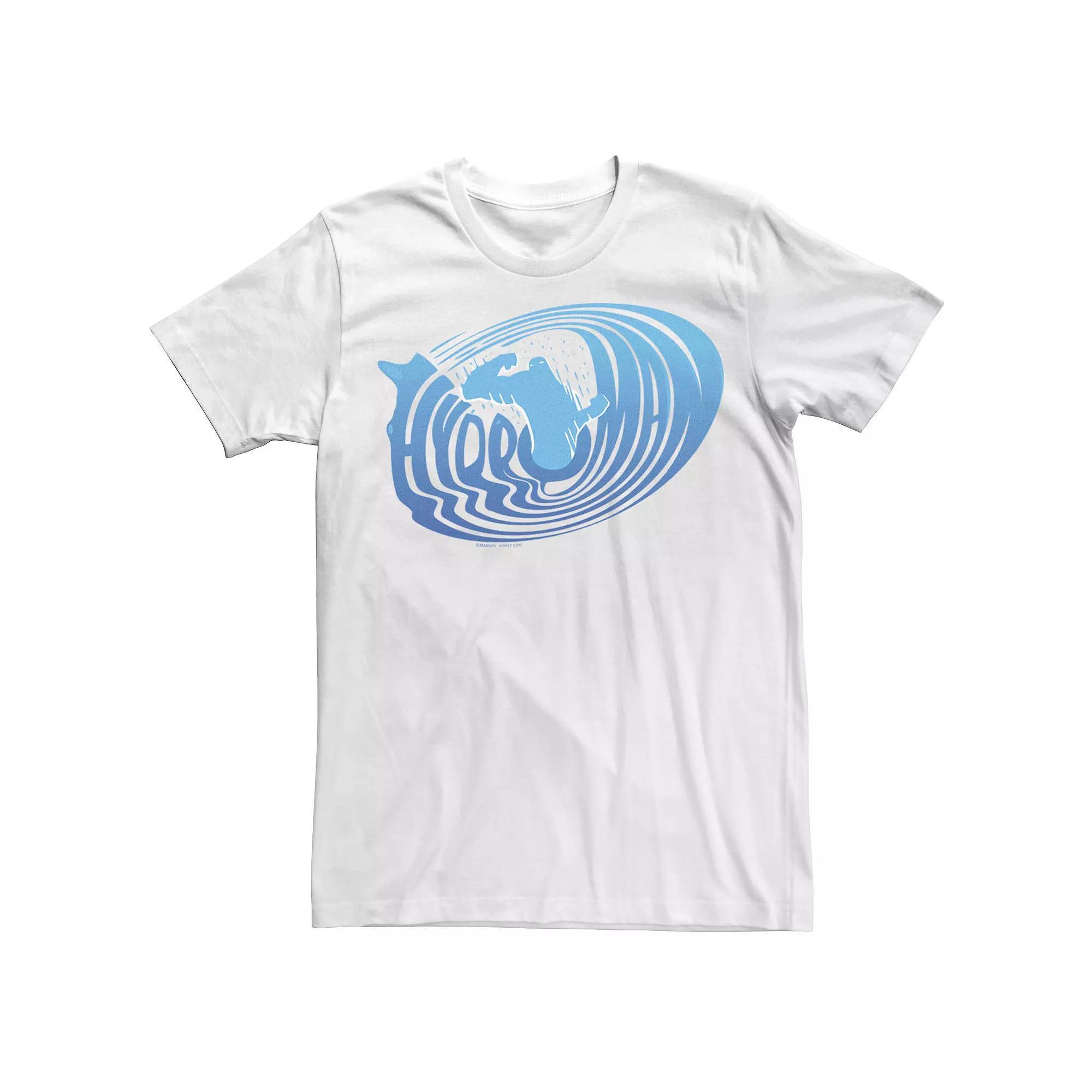 Men's Marvel Spider-Man Far From Home Hydro-Man Swirl Logo Tee, Size: Large, White Product Image