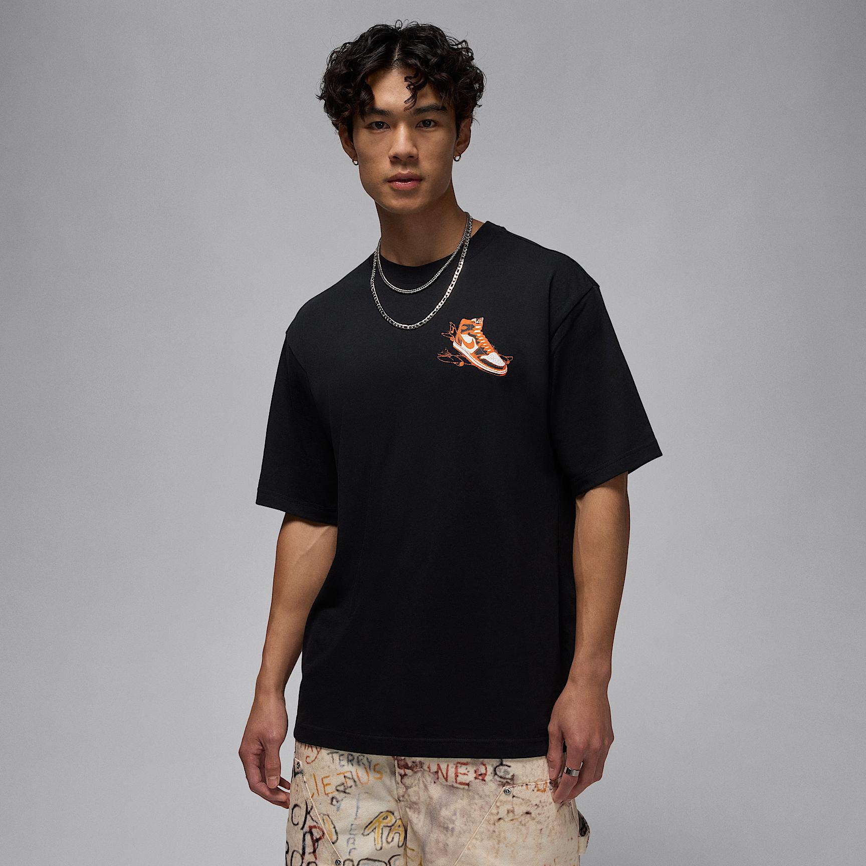 Mens Jordan AJ1 T-Shirt | HQ8972-010 Product Image