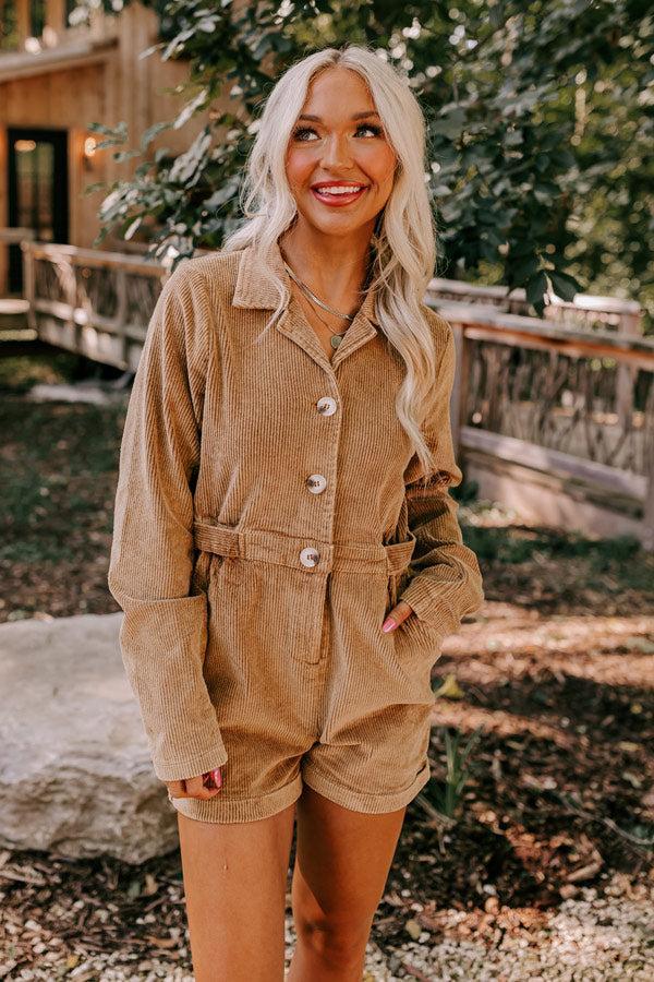 Dream On Corduroy Romper Product Image