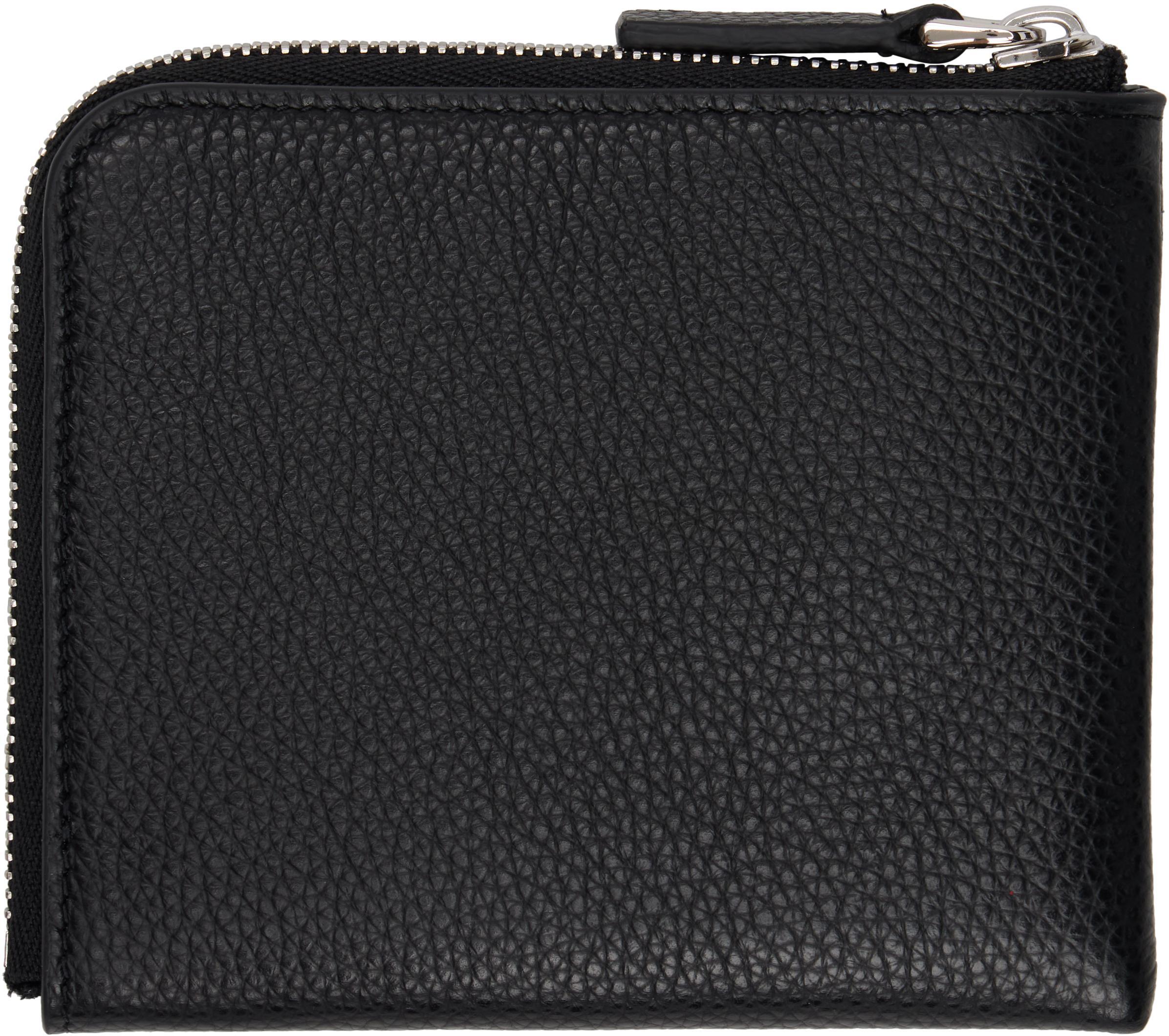 MARNI Black Zip-around Wallet In 00n99 Black Product Image