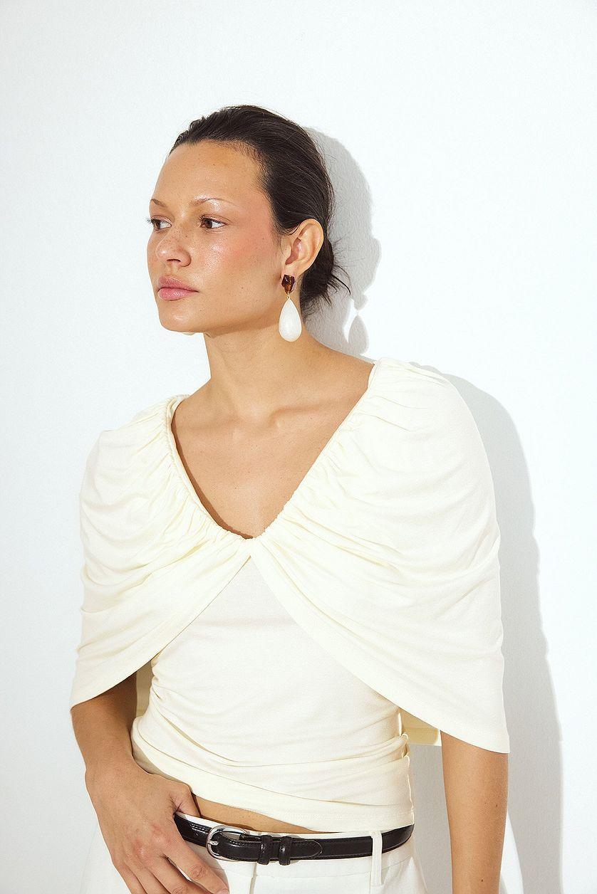 Soft Line Cape Top Product Image