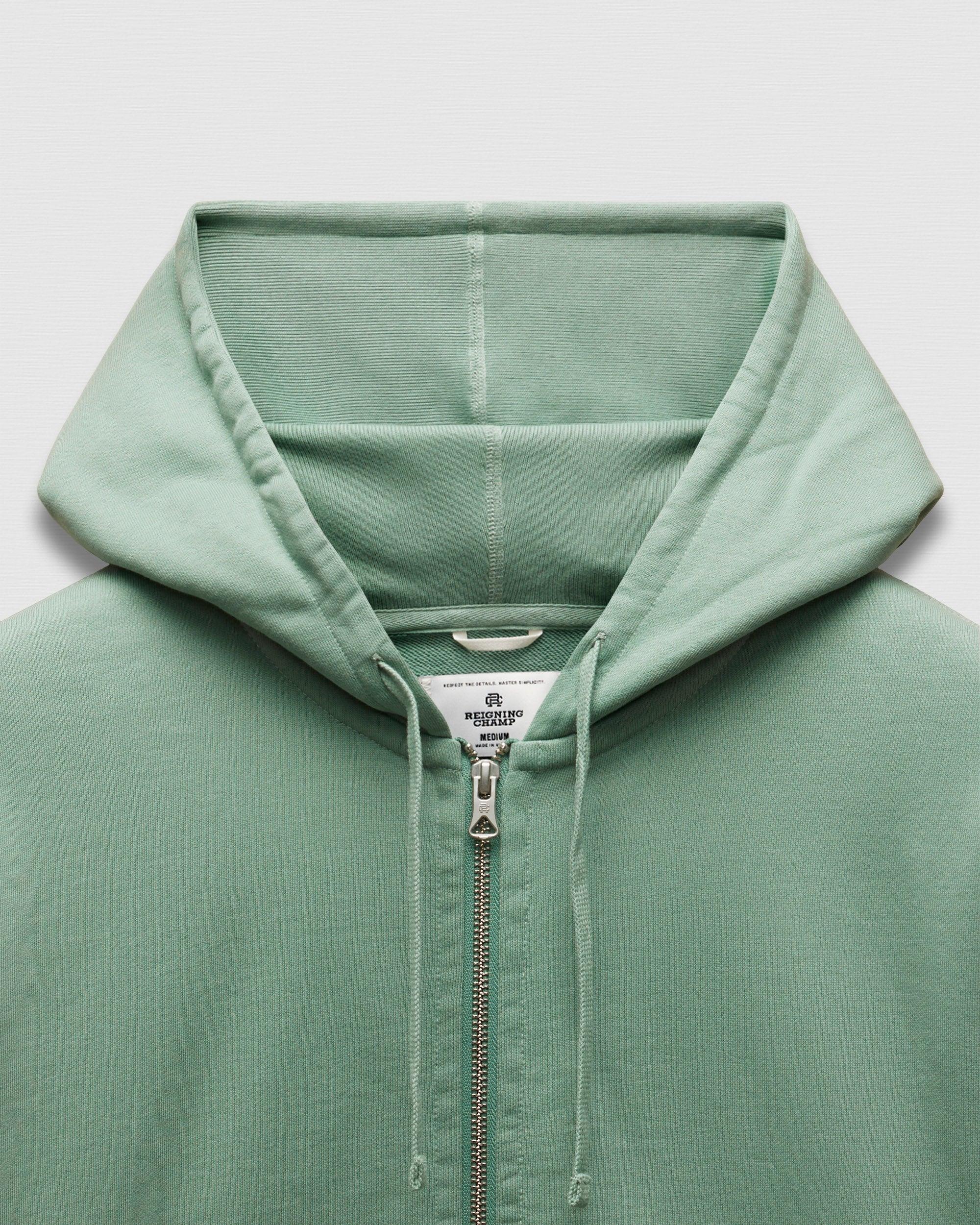 Midweight Terry Standard Zip Hoodie Male Product Image
