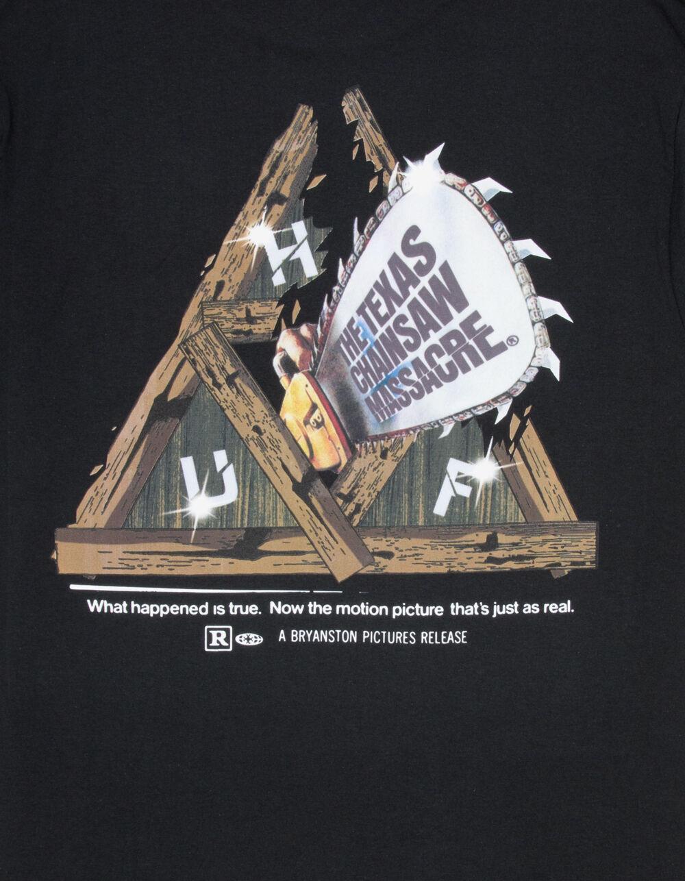 HUF x The Texas Chainsaw Massacre Triple Triangle Mens Tee - BLACK Product Image
