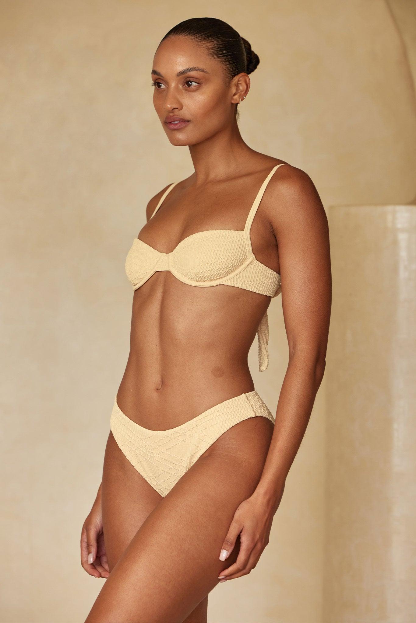 Seychelles Bottom - Raffia Summer Plaid (Modest Coverage) Product Image