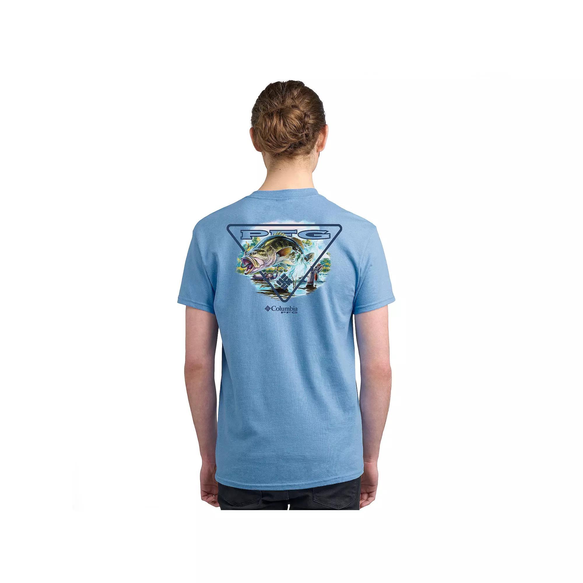 Men's Columbia PFG Performance Fishing Gear Short Sleeve Graphic Tee,  Product Image