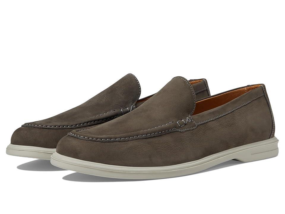 Peter Millar Excursionist Nubuck Venetian Loafer (Smoke) Men's Lace Up Wing Tip Shoes Product Image