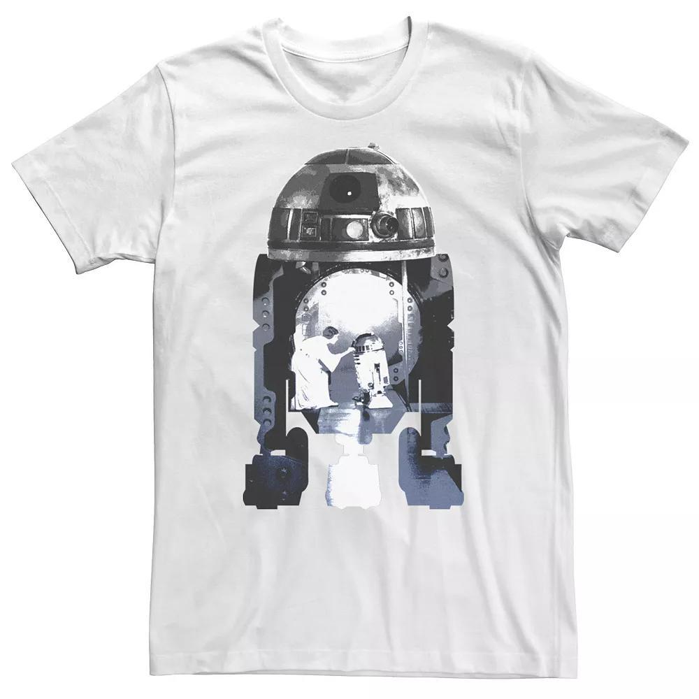 Big & Tall Star Wars R2D2 Holo Projector Tee, Men's,  Product Image