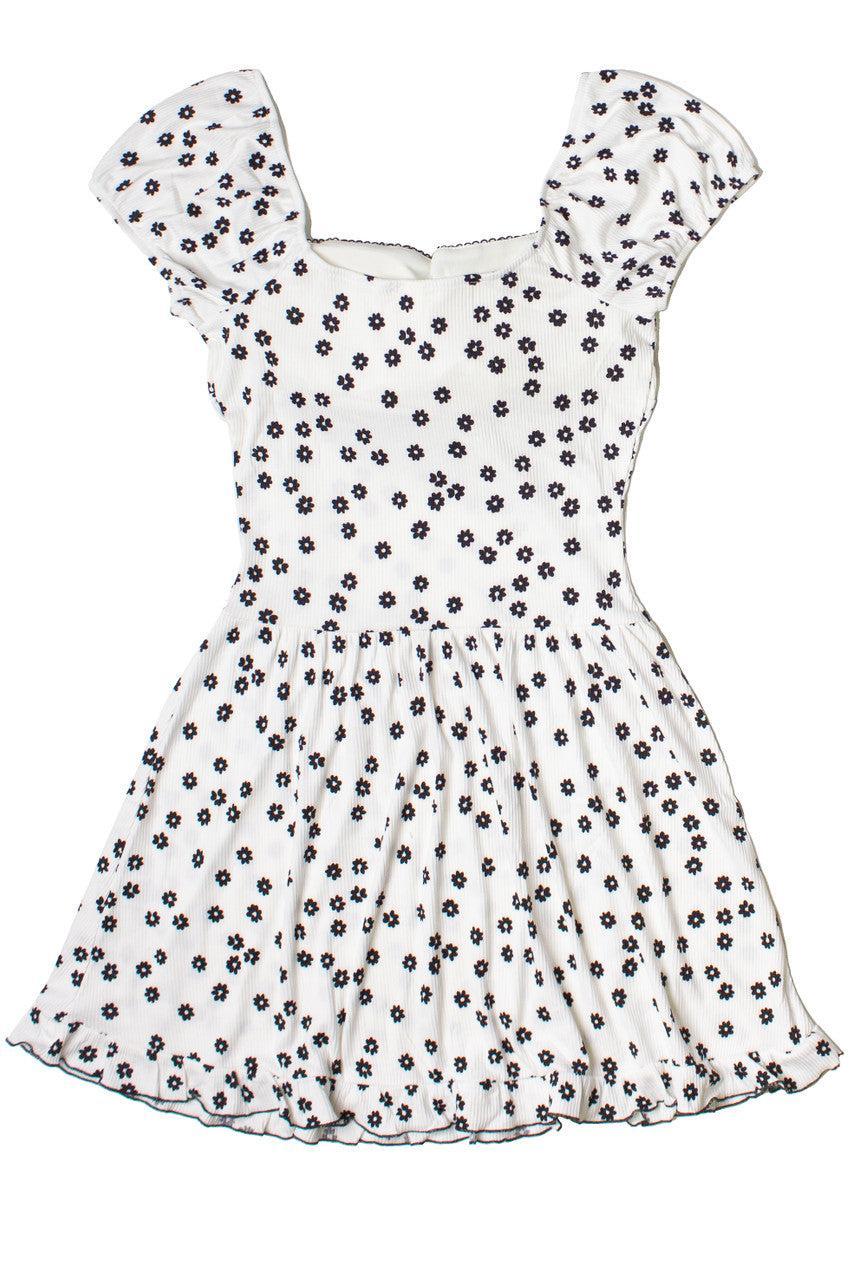 Floral Print Drop Waist Dress Product Image