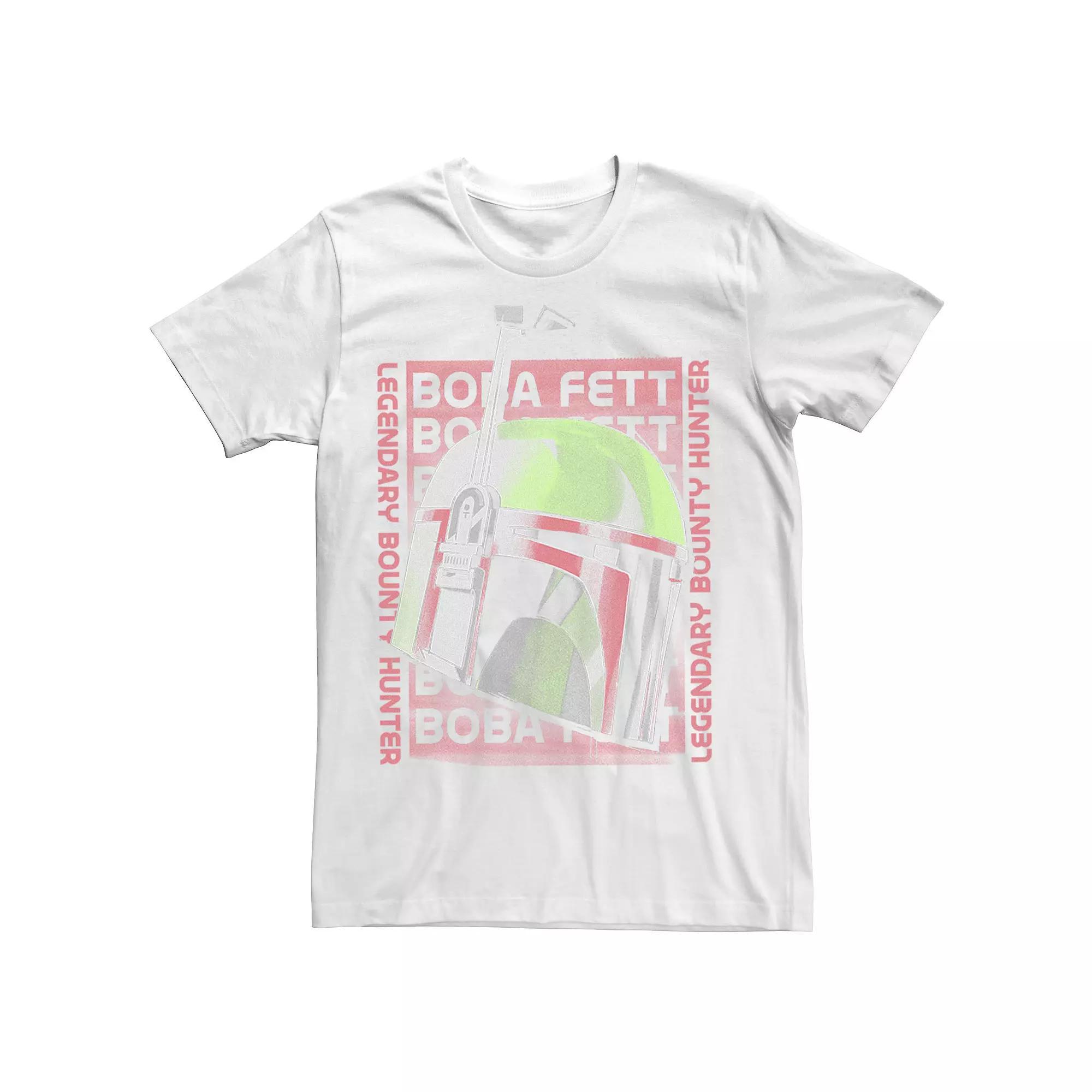 Men's Star Wars Boba Fett Legendary Bounty Hunter Head Shot Tee, Boy's,  Product Image