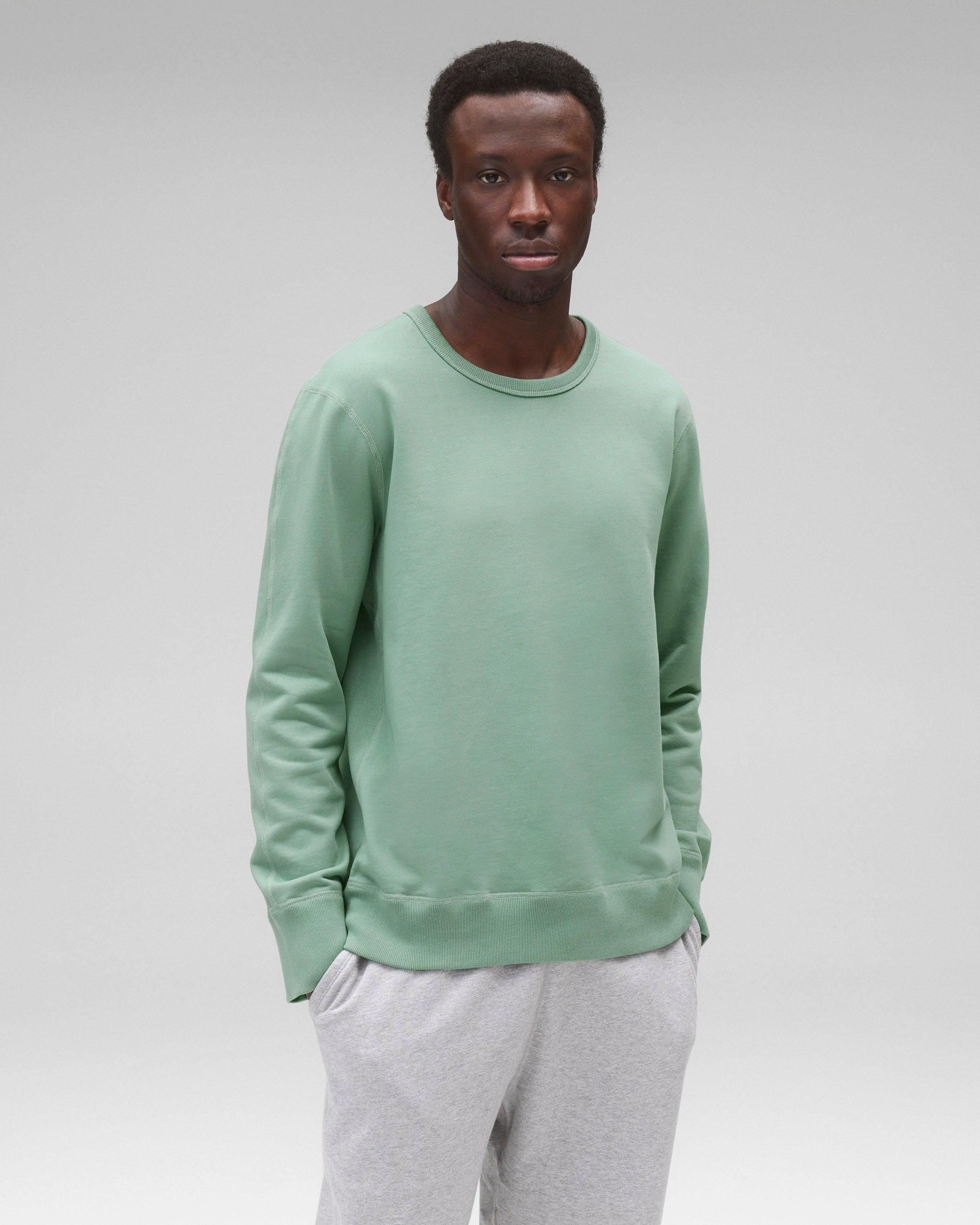 Midweight Terry Slim Crewneck Male Product Image