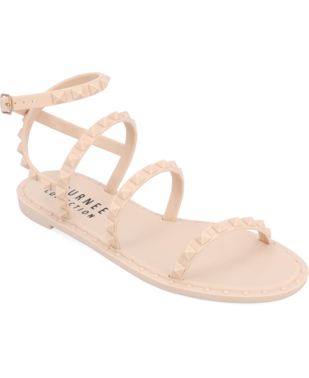 Journee Collection Womens Saphira Studded Jelly Sandals Product Image