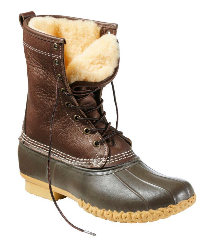 
                            Men's Bean Boots, 10" Shearling-Lined
                         Product Image