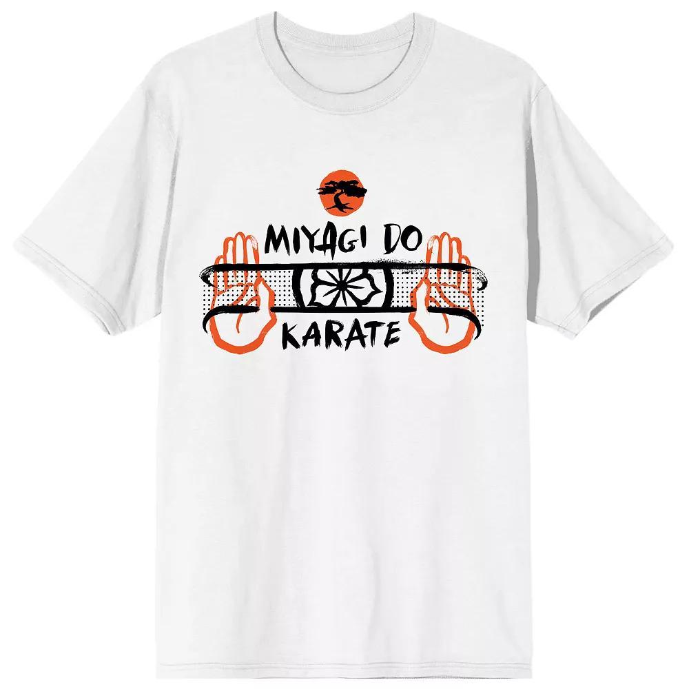 Men's Cobra Kai Miyagi-Do Karate Tee, Size: Medium, White Product Image