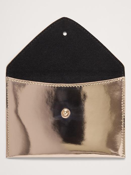 Leather Mini Envelope Pouch Product Image