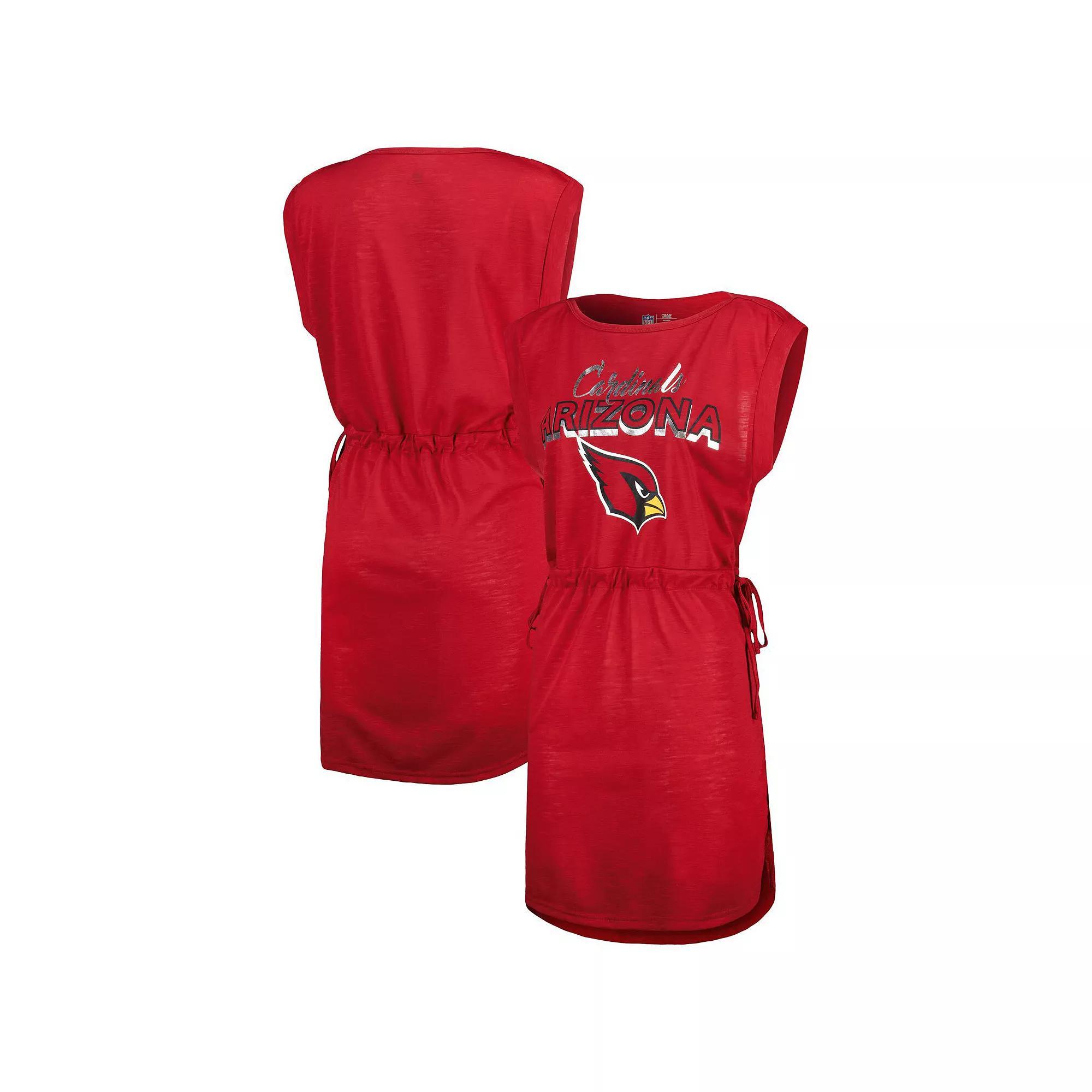 Women's G-III 4Her by Carl Banks Cardinal Arizona Cardinals G.O.A.T. Swimsuit Cover-Up,  Product Image