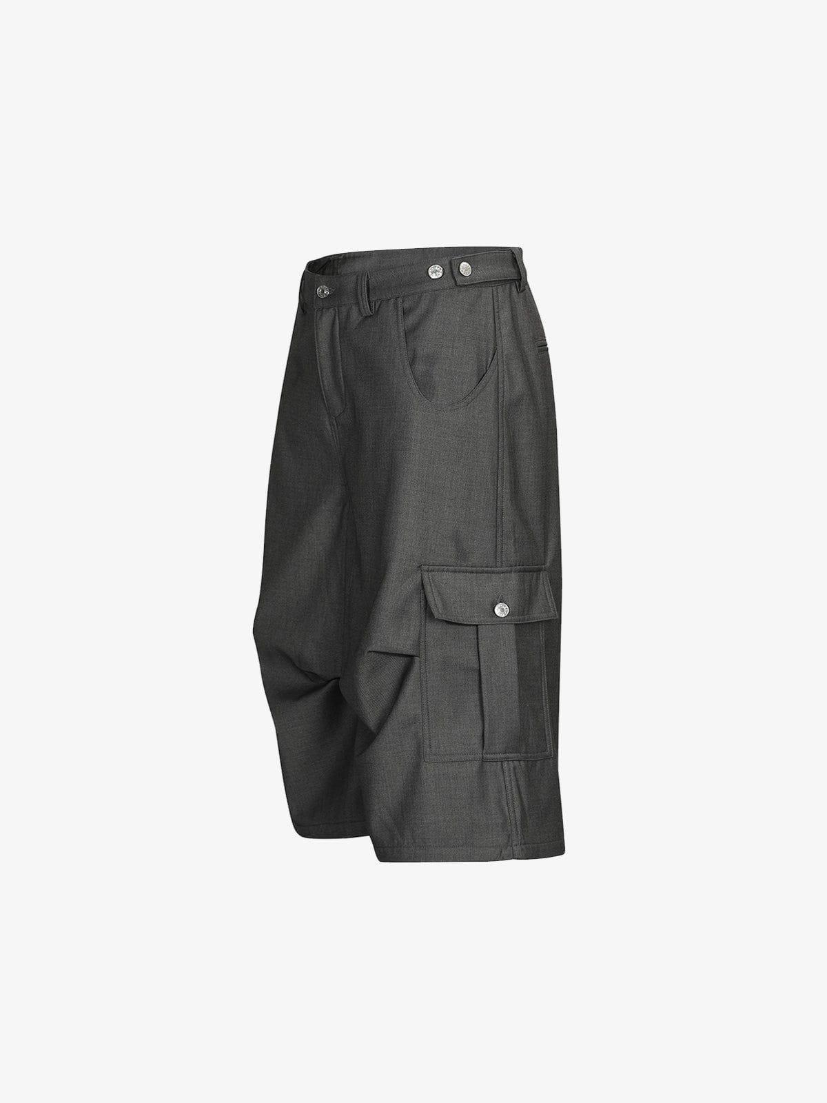 Aelfric Eden Wrinkle Cargo Longline Shorts Product Image