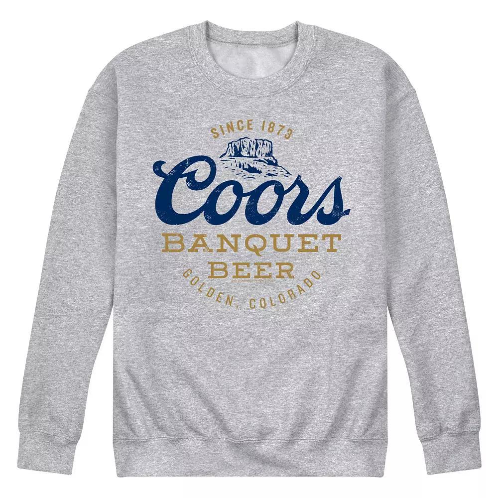 Men's Coors Banquet The Legend Fleece Sweatshirt, Size: XXL, Grey Gray Product Image