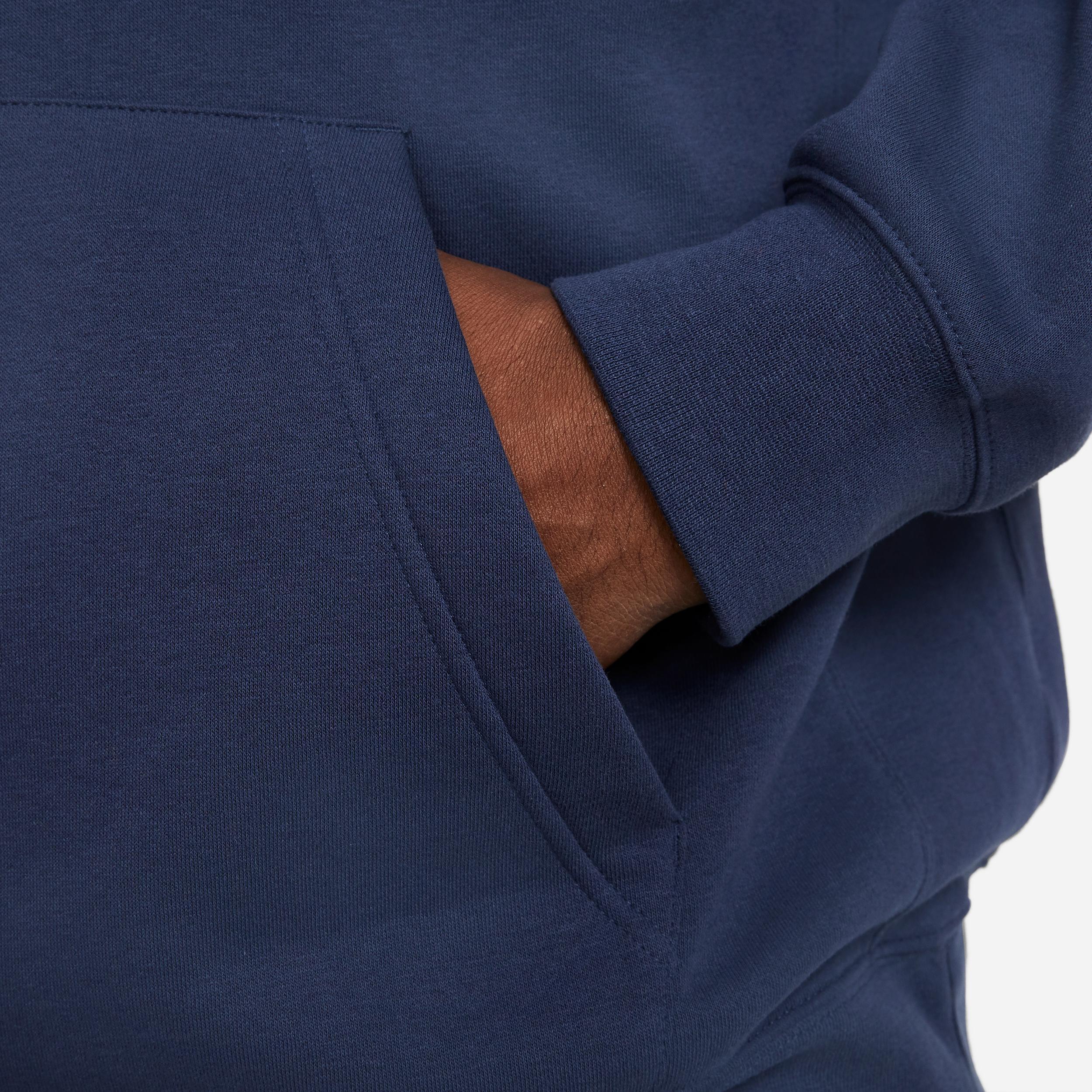 Mens Nike Sportswear Club Fleece Pullover Hoodie | BV2654-410 Product Image