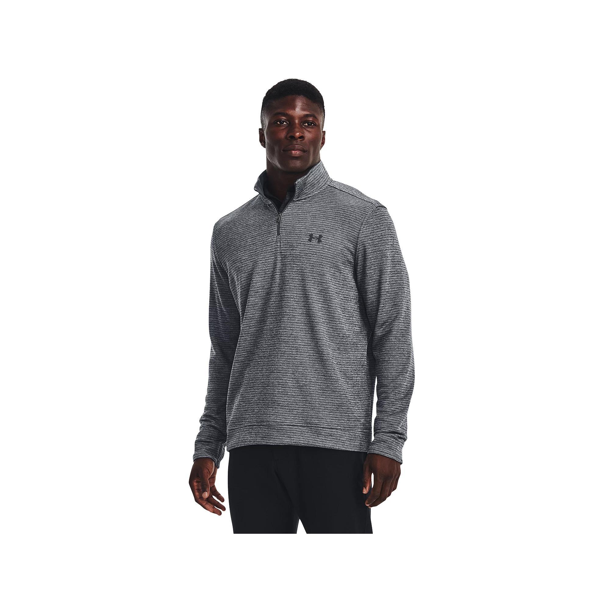Big & Tall Under Armour Storm Quarter Zip Fleece, Men's, Size: 3XL Tall, Pitch Gray Product Image