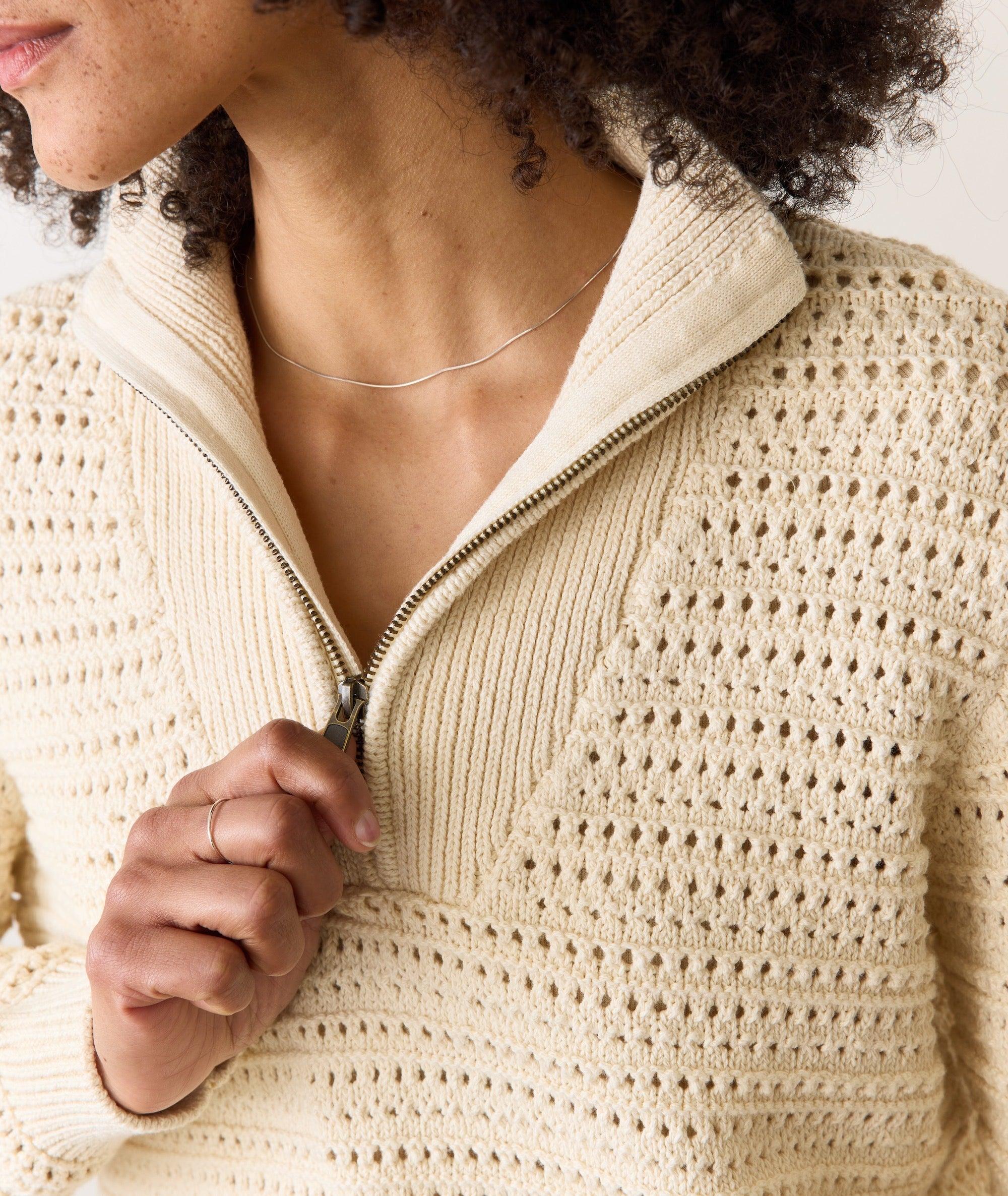 Montecito Quarter Zip Sweater Product Image