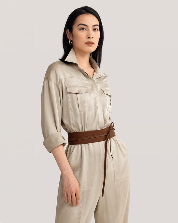 Sandwashed Safari Jumpsuit Product Image