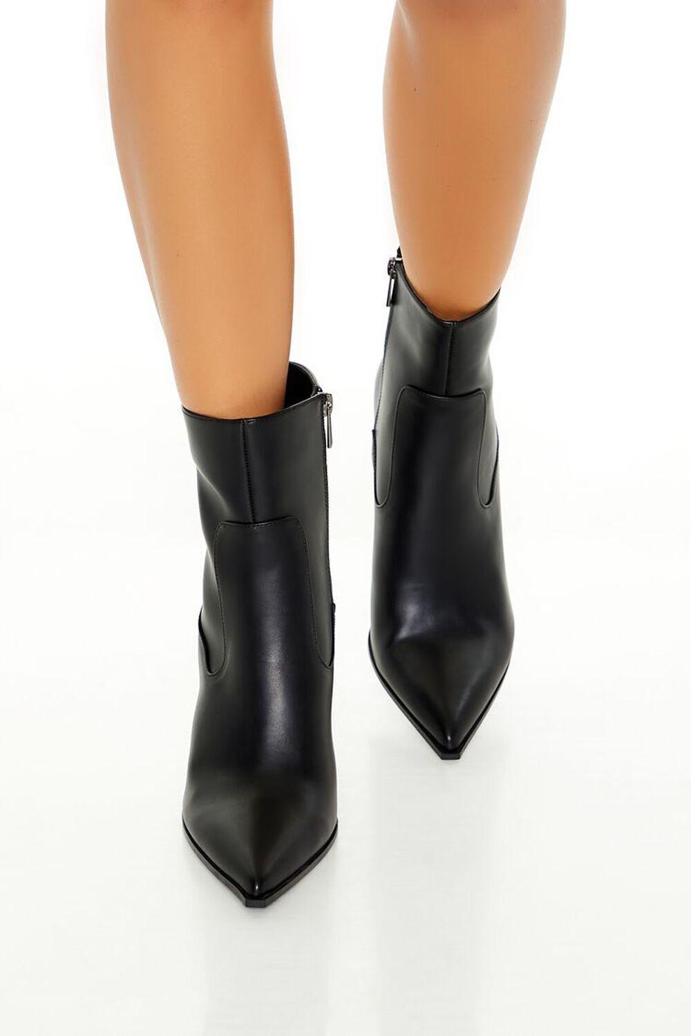 Pointed Stiletto Booties | Forever 21 Product Image