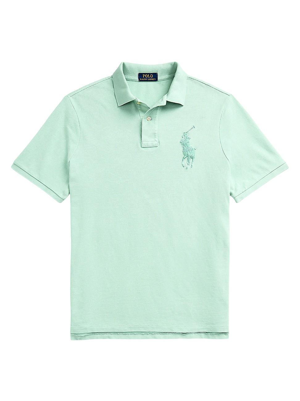 Mens Polo Bear Cotton-Blend Polo Shirt Product Image