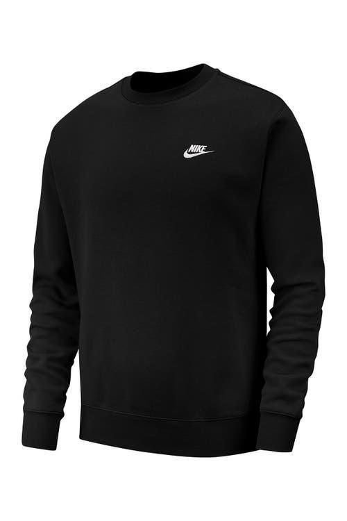 Nike Men's Club Crewneck Sweatshirt in Fir/White at Nordstrom, Size Xx-Large Product Image