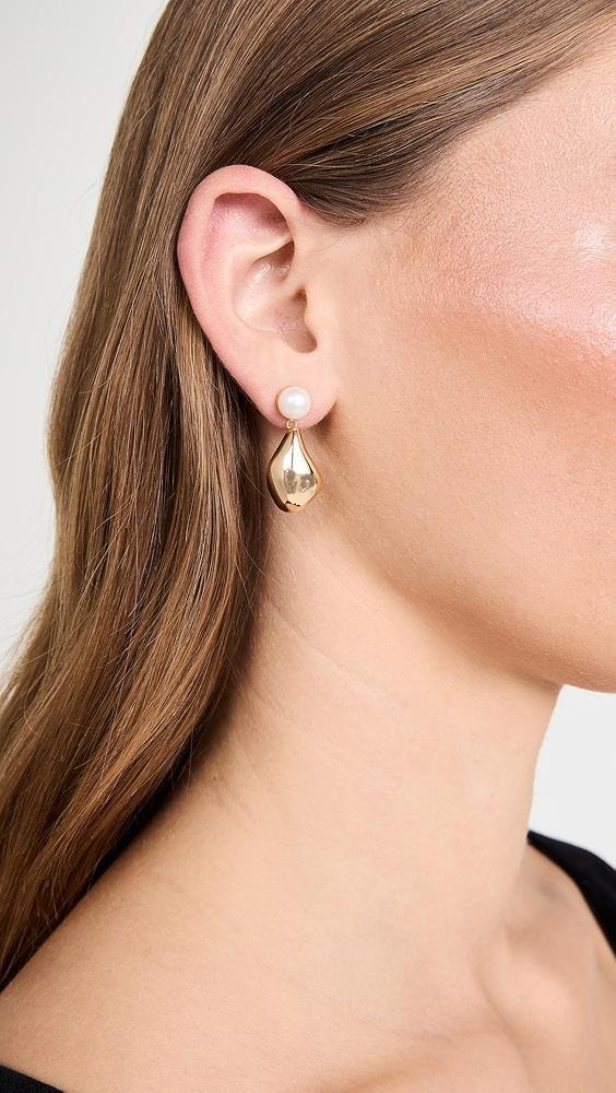 SHASHI Pearl Drop Odyssey Earrings | Shopbop Product Image