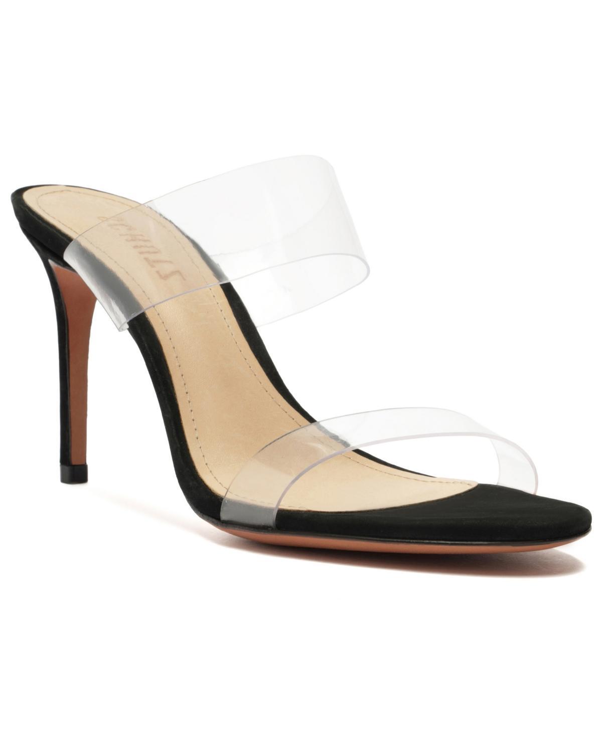 Womens Ariella 100MM Transparent Vinyl Mules Product Image